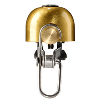 RockBros designový zvonek na kolo, zlatý