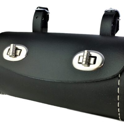 Sedlová brašna válec černá