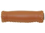 Kožené gripy hnědé 125mm