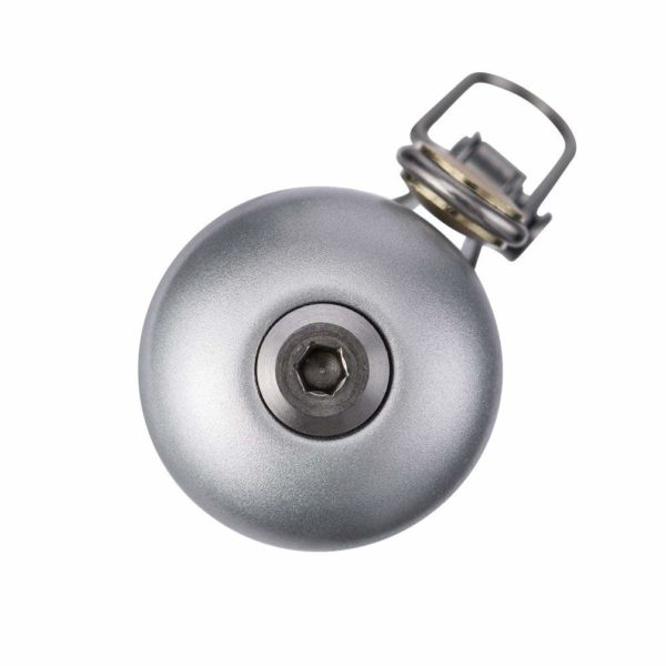 RockBros designový zvonek na kolo, stříbrný