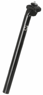 Sedlovka 25,4 x 350 mm, černá se zámkem